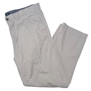 Tommy Hilfiger Men's Gray Tailored Fit Chino Dress Pants Size 40/32 Casual Work